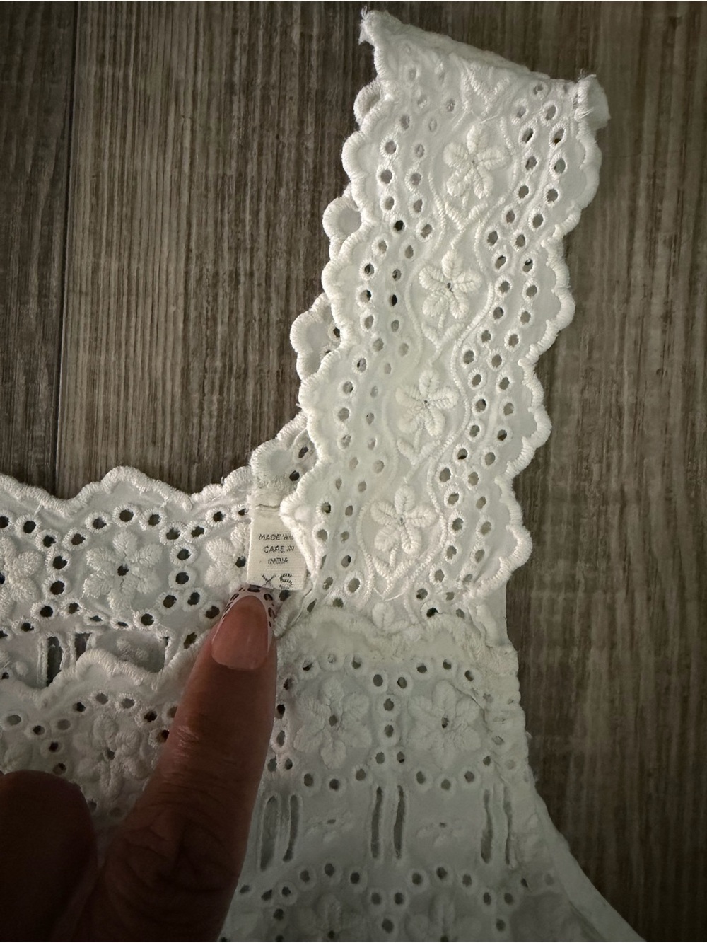 Doen White Nightgown *flawed - Picture 8 of 12